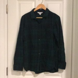 Plaid blouse
